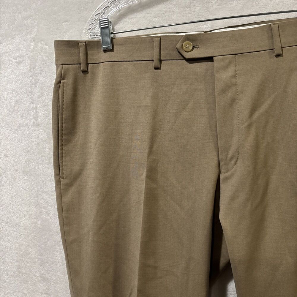 Lauren Ralph Lauren High Performance Wool Ultraflex Dress Pants Tan 38x30 NWT - Picture 2 of 10